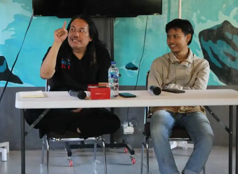 Kiai Cepu saat menghadiri Family Gathering (Foto: Istimewa/PWMU.CO)