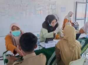 Wujudkan Generasi Sehat, SMP Muhammadiyah 8 Gresik Gelar Cek Kesehatan Gratis