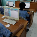 Inovatif! Minecraft Jadi Media Ujian Ratusan Siswa Spemutu Gresik