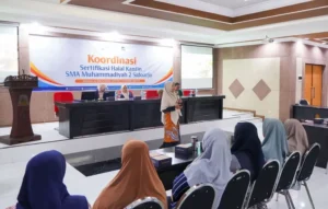 Pelatihan Manajemen Halal, Smamda Sidoarjo Wujudkan Kantin Aman dan Terpercaya