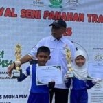 Dua Murid SD Mulan Jalen Raih Prestasi Juara Panahan Tingkat Kabupaten