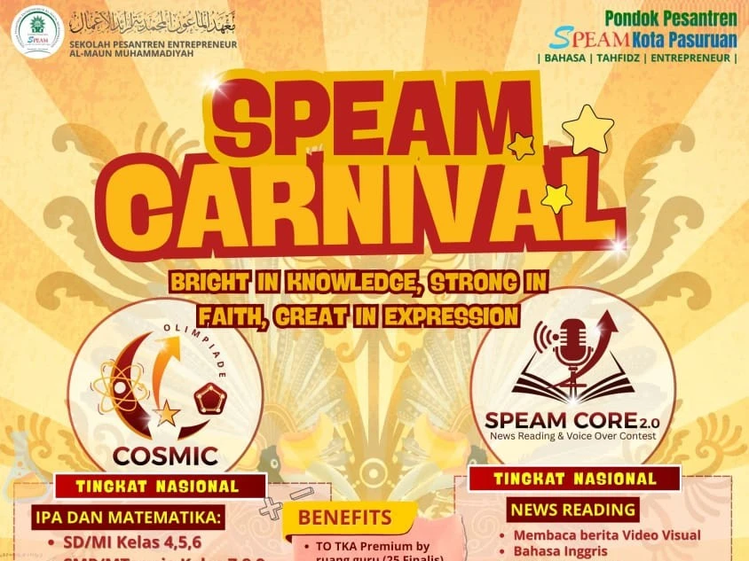 SPEAM Carnival: Membentuk Generasi Unggul Berbekal Ilmu, Iman, dan Ekspresi
