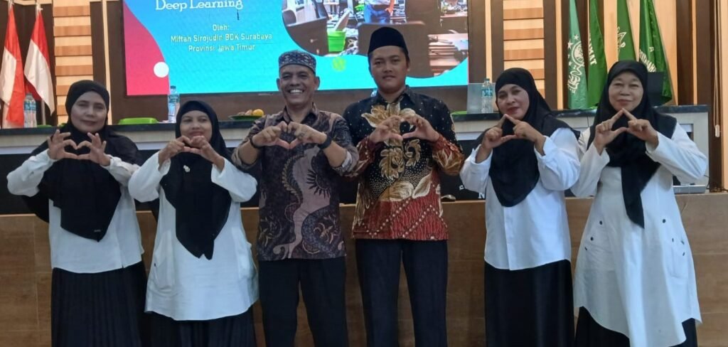 Guru Mts Muhammadiyah 4 Bulubrangsi Ikuti Workshop Deep Learning dan KBC