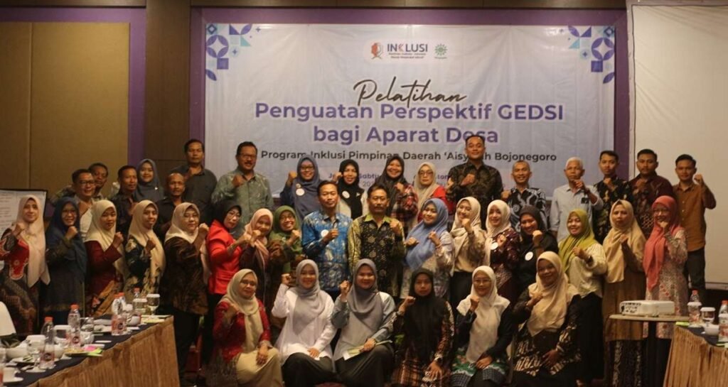 Tim Inklusi Aisyiyah Bojonegoro Adakan Pelatihan Pentingnya GEDSI dalam Pembangnan Desa