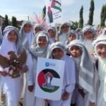 SD Mudisa Serukan Dukungan untuk Palestina di Peringatan Hari Santri
