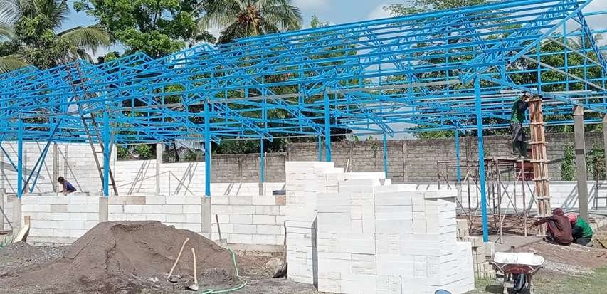 Menilik Progres Pembangunan Dapur SPPG MBG di SMK Muda Genteng