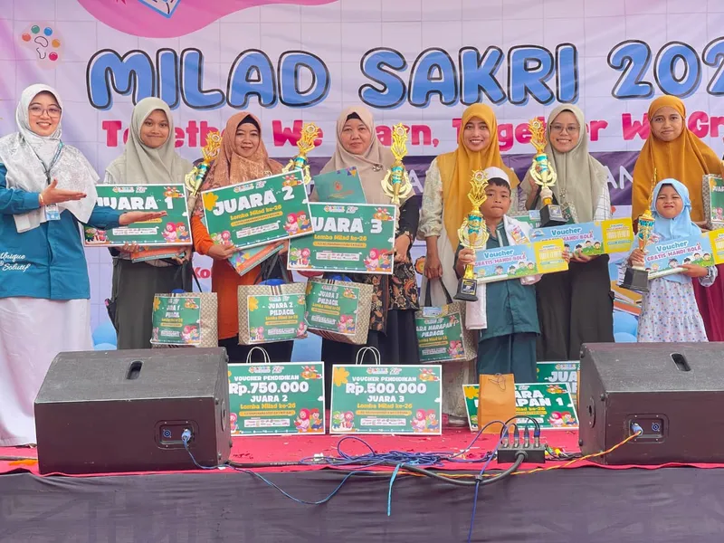 Semarak Penuh Warna di Milad SD Sakri ke-26