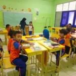 Belajar Coding dan Mewarnai, Siswa TK Antusias di Fun Trial Class SD Muhammadiyah Benjeng
