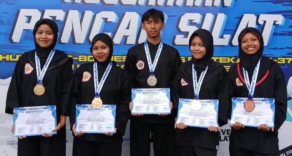 Atlet Tapak Suci SMK Muhammadiyah 5 Babat Raih Prestasi Gemilang di Batu National Championship 2