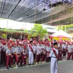 Bentuk Karakter Cinta Tanah Air, SD Muhammadiyah Bangil Gelar Upacara Sumpah Pemuda