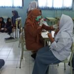 Puskesmas Kepadangan Gelar Screening Kesehatan di Smamuga Tulangan