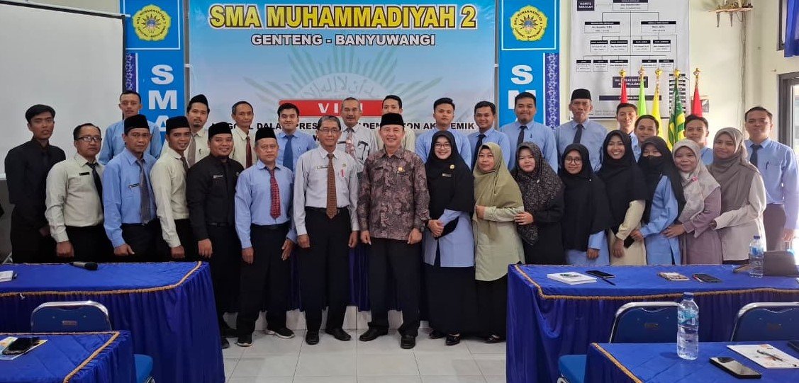 Perpisahan Pengawas Wali Dengan GTK SMA Muha Diwarnai Momen Saling Memaafkan