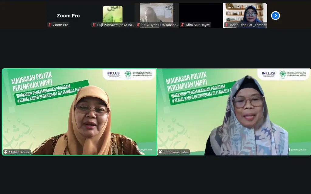 LPPA Aisyiyah Cetak Kader Perempuan Siap Mengisi Lembaga Publik Lewat Madrasah Politik