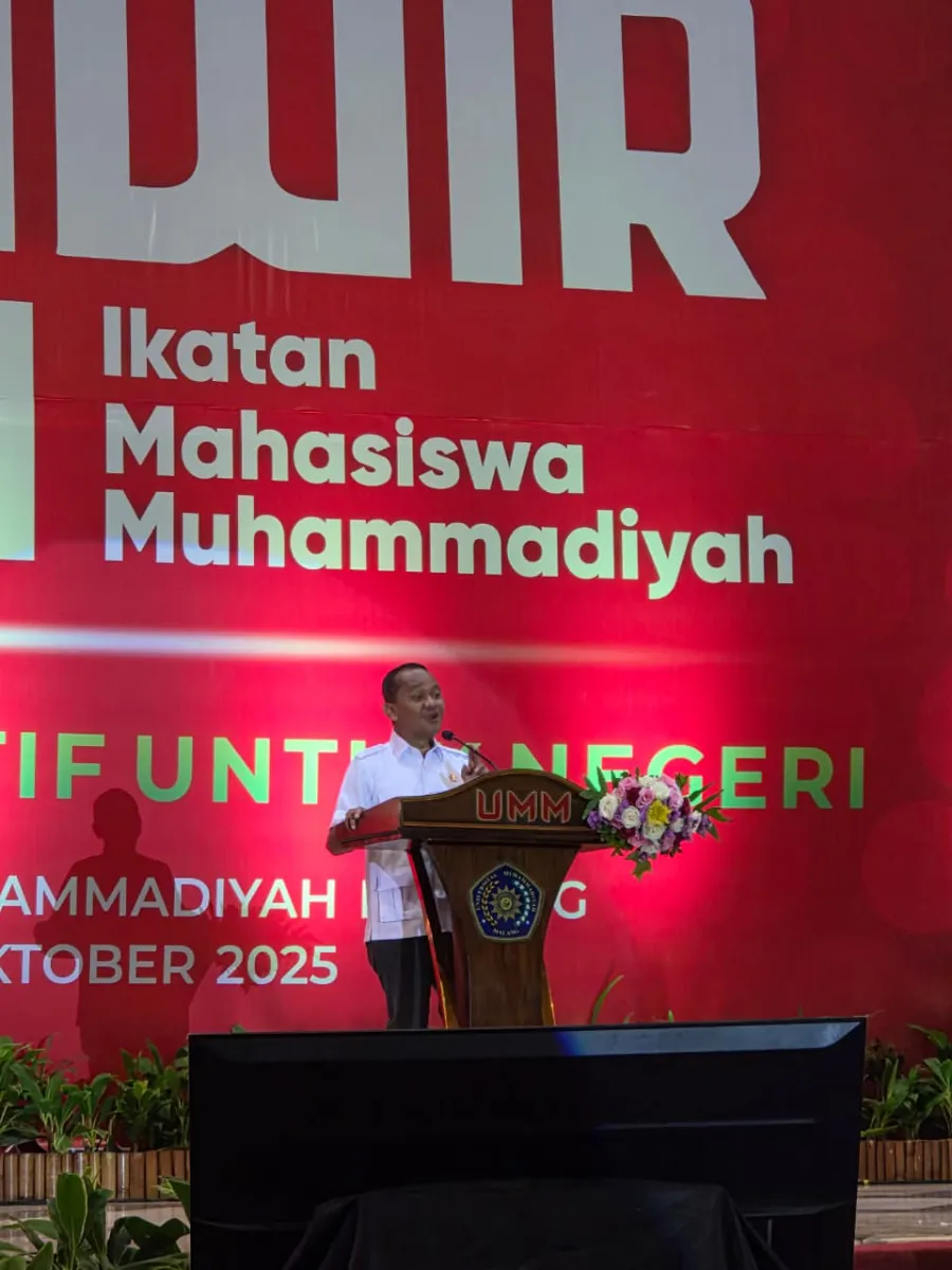 Hadiri Tanwir XXXIII IMM, Bahlil Tekankan Kemandirian dan Semangat Kolektif Pemuda
