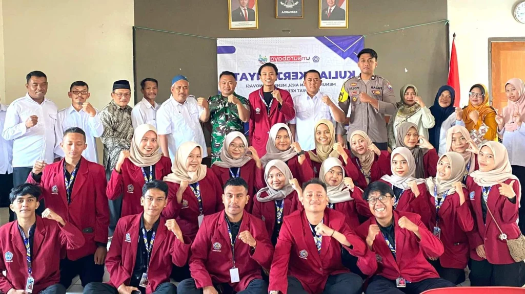 Resmi Dibuka, KKN Kelompok 10 UM Surabaya Siap Berdayakan Desa Claket