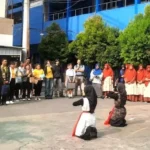 Sambut Delegasi dari Nonghinwittayakom School Thailand, Spemutu Gresik Sajikan Tari Pangiling