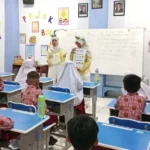 Mahasiswa FKG Unair Ajak Siswa MI Muhammadiyah 25 Surabaya Jaga Kesehatan Gigi Sejak Dini