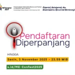 Pendaftaran ME-Confest 2025 Diperpanjang hingga 3 November, Kesempatan Emas bagi Pelajar Muhammadiyah!