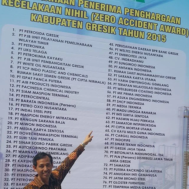 RS Muhammadiyah Gresik Raih Zero Accident Award