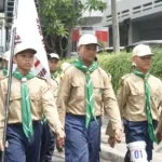 SMA Muhammadiyah 7 Surabaya Sabet Juara 2 Lomba Gerak Jalan HW