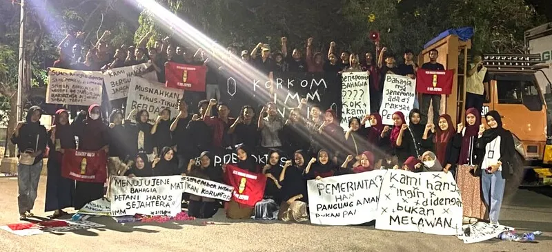 September Hitam: IMM Institut Turatea Indonesia Gelar Panggung Bebas di Depan Polres Jeneponto