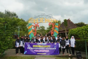 Keseruan Outing Class Siswa Kelas 7 SMP Muhammadiyah 2 Yogyakarta di Tubing New Rivermoon