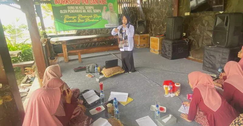 Wujudkan Madrasah Bermutu, Guru MI Islamiyah Sempu Ikuti Workshop Pembelajaran Mendalam dan Kurikulum Berbasis Cinta