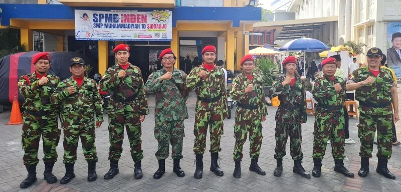 Kokam Sidoarjo Sukses Amankan Pengajian Ahad Pagi yang Dihadiri Ribuan Jamaah