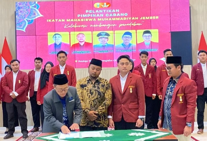 IMM Jember Resmi Dilantik, Teguhkan Komitmen Bangun Peradaban melalui Kolaborasi
