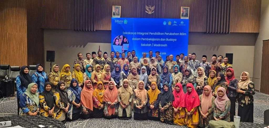 Delegasi SD Muhammadiyah 3 Ikrom Wage Hadiri Lokakarya Integrasi Pendidikan Perubahan Iklim