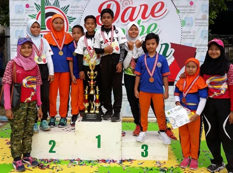 SD Mudipat Sukses Juara Umum Kompetisi Panahan dan Sukses Penyelenggara