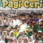 Hadiri Pagi Ceria, Mendikdasmen Dorong Pelajar Samarinda Terapkan 7 Kebiasaan Anak Indonesia Hebat