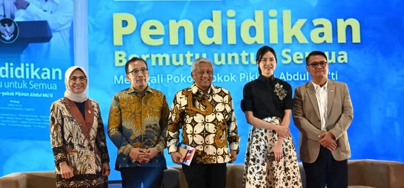 Peluncuran Buku Pendidikan Bermutu untuk Semua Jadi Ajang Refleksi Lintas Generasi tentang Arah Pendidikan Indonesia