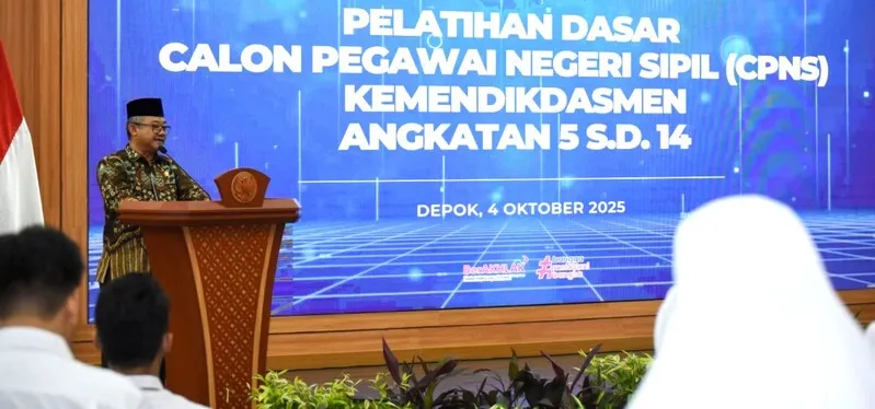 Kemendikdasmen Gelar Latsar CPNS 2025, Teguhkan Nilai RAMAH dan SANTUN bagi ASN Baru