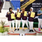 Atlet Anggar SMAMDA Raih Medali Perak di Kejuaraan Brunei Terbuka