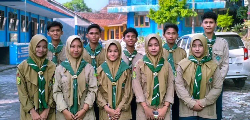 Tumbuhkan Jiwa Kepemimpinan, SMK Muhammadiyah 10 Mantup Ikuti PKPM 2025 di CAI Wonosalam