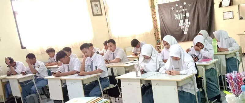 Matangkan Persiapan Hadapi Tes Kemampuan Akademik, Ratusan Siswa Smamuga Ikuti Try Out