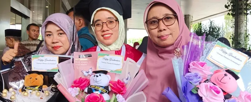 Kaur Kurikulum SD Musix, Anisa Herawati Resmi Sandang Gelar Magister Pendidikan Agama Islam