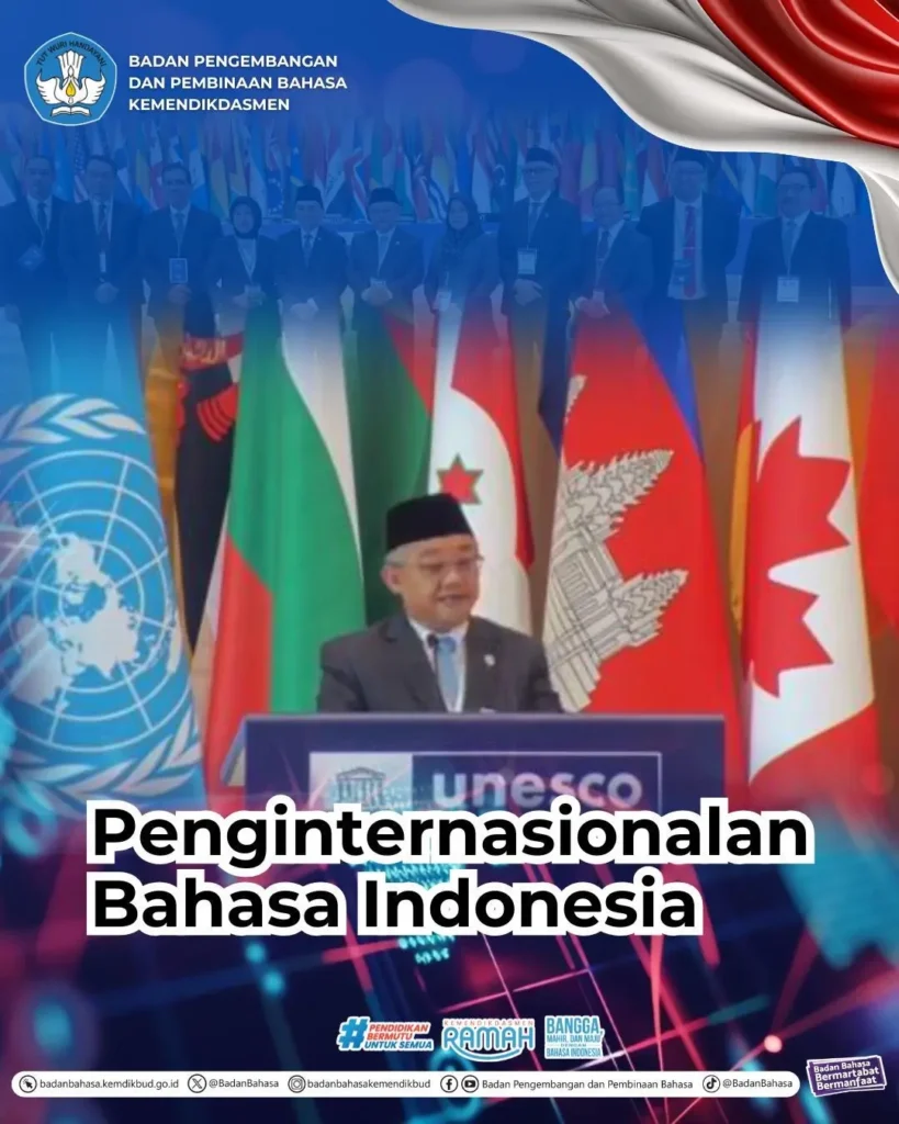 Bahasa Indonesia Resmi Digunakan di Sidang Umum UNESCO, Menjadi Jembatan Pengetahuan Dunia