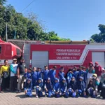 SD Muhammadiyah 18 Kalibaru Gelar Outdoor Class di Dinas Pemadam Kebakaran Banyuwangi