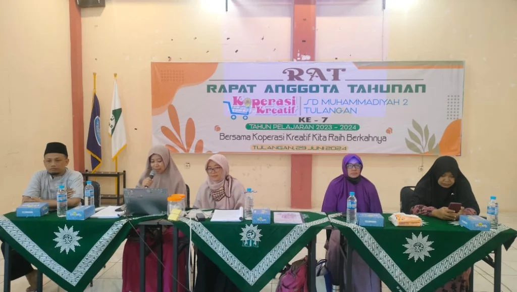 RAT Koperasi SD Muhammadiyah 2 Tulangan: Resiko dalam Berniaga