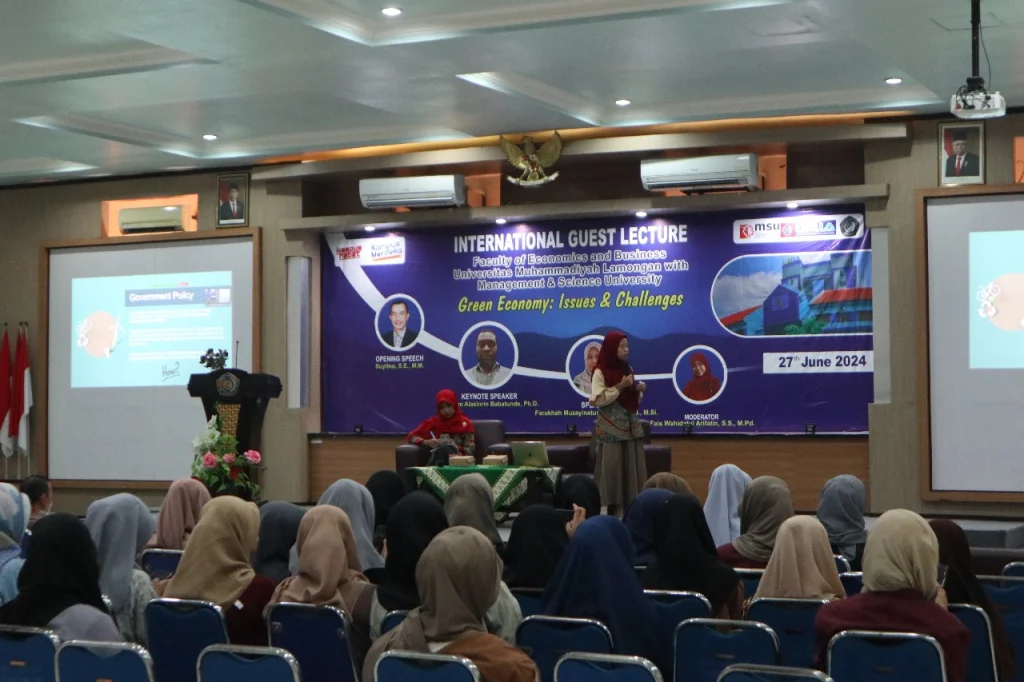 FEB Umla dan MSU Malaysia Menelusuri Tantangan dan Solusi Green Economy