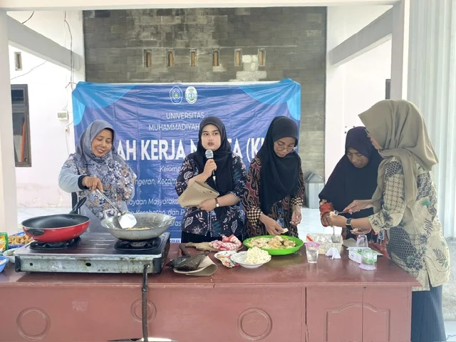 Pengembangan Kreativitas Olahan Produk Hasil UMKM Oleh Tim KKN 06 UMG