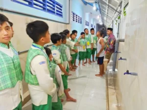 Ada Praktik Mandi Besar di Tazkiyatun Nufus SDMM