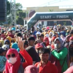 Melepas 7000 Pejalan Santai, Bupati: Musywil Pekerjaan Kabupaten Ponorogo