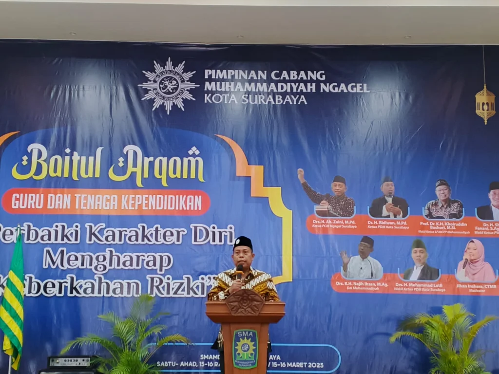 Buka Baitul Arqam PCM Ngagel, Ini Pesan Ketua PDM Surabaya
