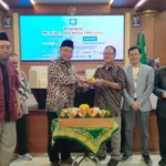Potong Tumpeng, Ketua PWM Jatim Berharap Media Saling Bersinergi
