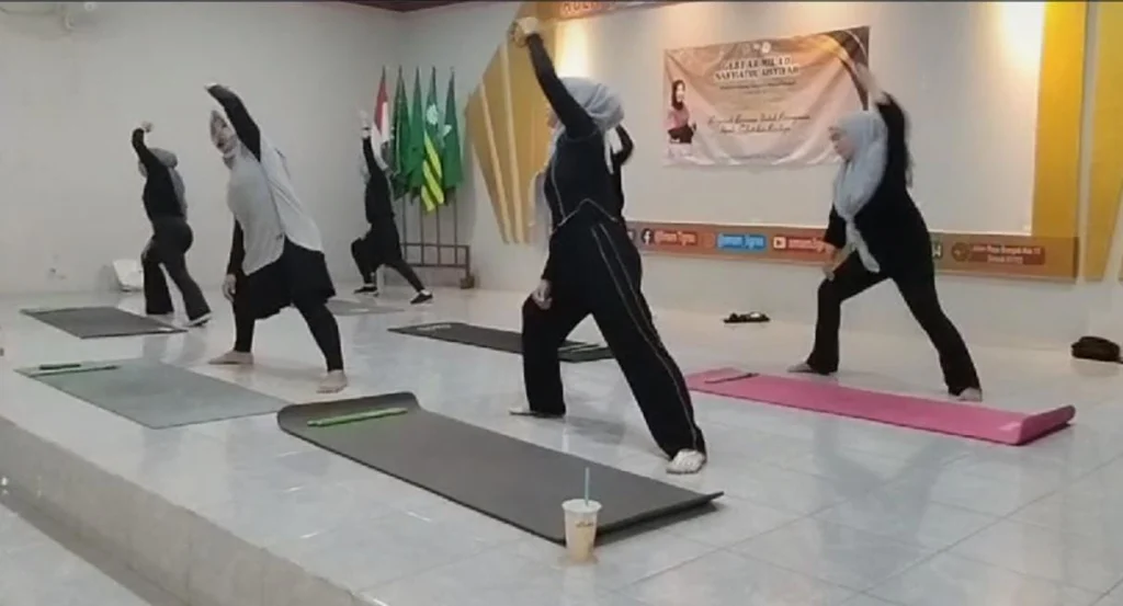 Olahraga Poundfit, Cara PCNA Bungah Semarakkan Milad