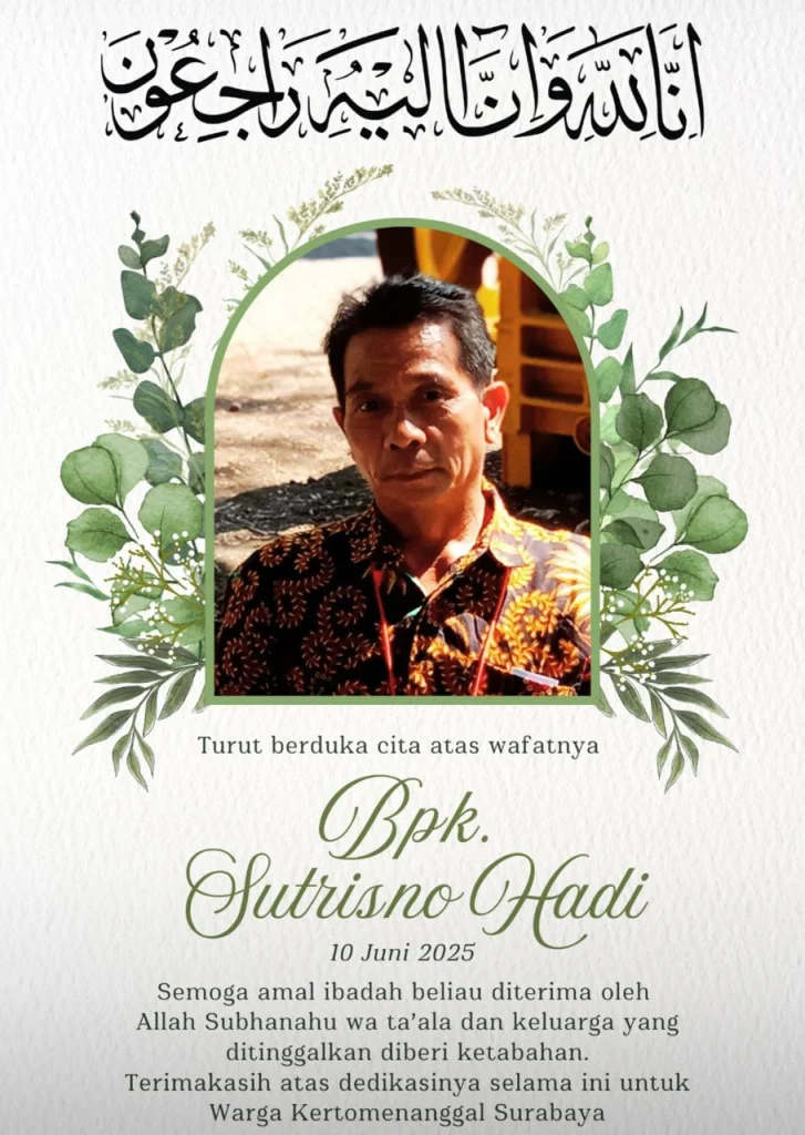 Sutrisno, Bapak Para Aktivis Muhammadiyah Itu Wafat