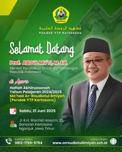 Hadirkan Mendikdasmen, Ponpes YTP Kertosono Gelar Haflah Akhirussannah Penuh Makna